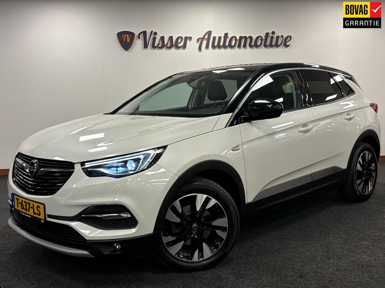 Opel Grandland X - 1.2 Turbo Ultimate*WinterPakket*Camera*PDC*LED*Parlemour* - AutoWereld.nl