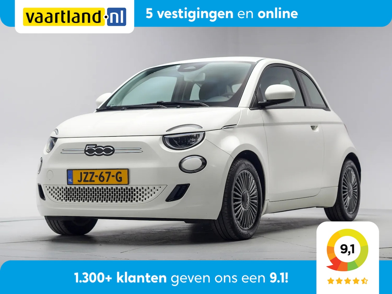 Fiat 500e - Icon 42 kWh [ Led Navi Apple Carplay / Android ] - AutoWereld.nl