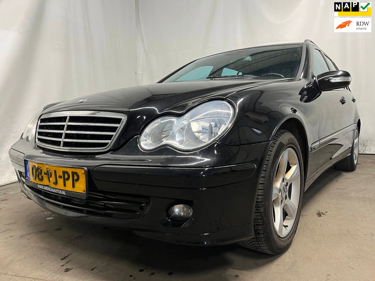 Mercedes-Benz C-klasse Combi - 180 K. Avantgarde - Motorlamp - koppeling versleten - Schade - AutoWereld.nl