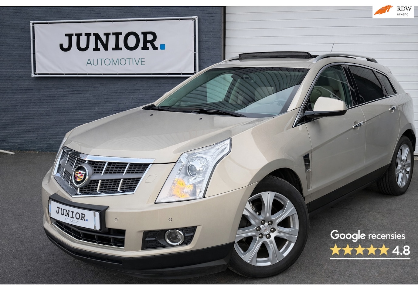 Cadillac SRX - 3.0 V6 AWD Sports Luxury PANORAMADAK/LEDER/STOEL/STUURVERWARMING - AutoWereld.nl