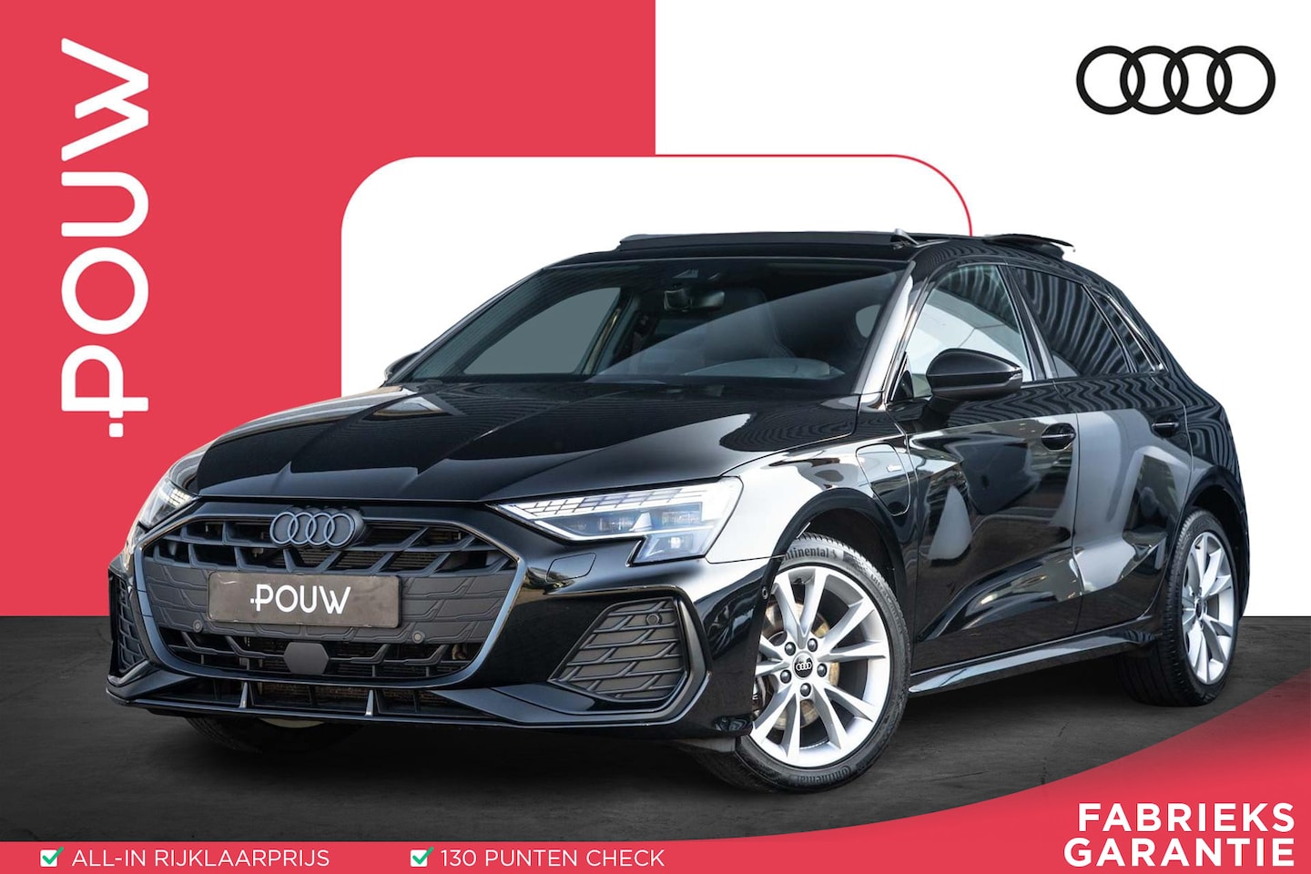 Audi A3 Sportback - 40 TFSI 204pk e S Edition | Panoramadak | Achteruitrijcamera | Adaptieve Cruisecontrol - AutoWereld.nl