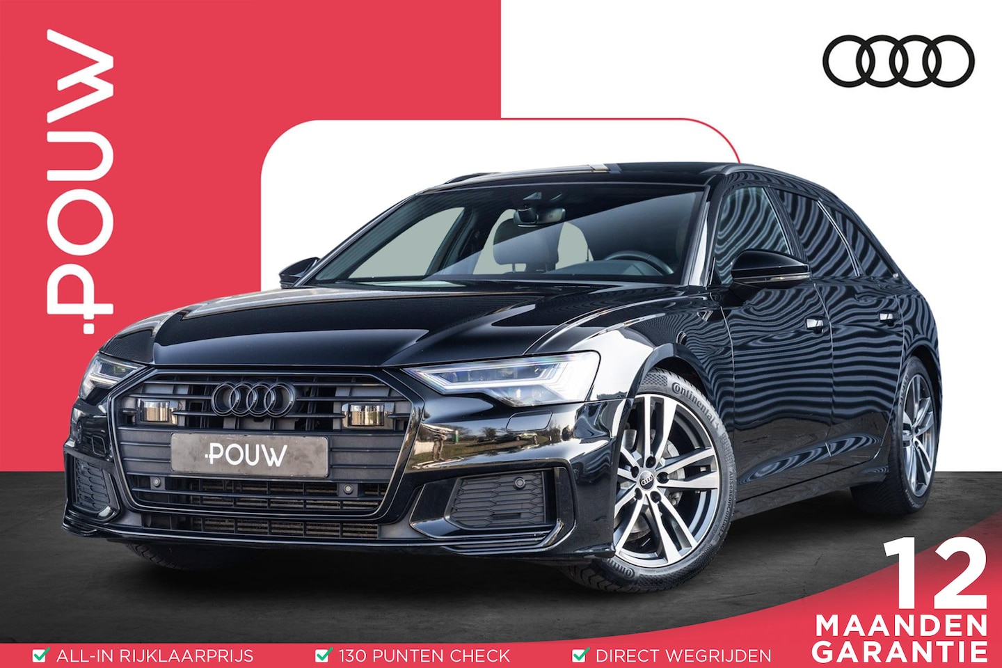 Audi A6 Avant - 40 TFSI 204pk S Edition Competition | Panoramadak | Elek. Sportstoelen | Achteruitrijcamer - AutoWereld.nl