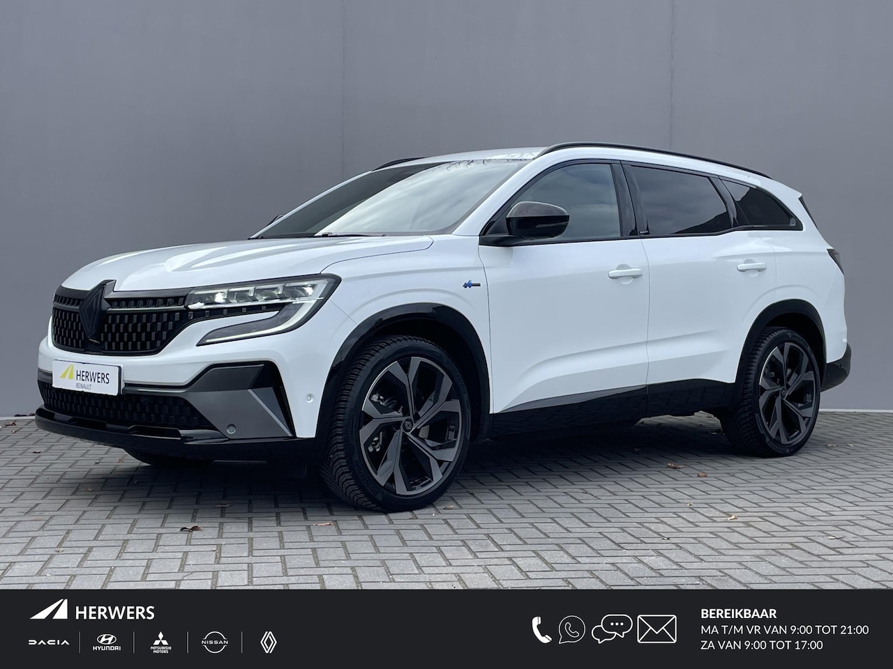 Renault Espace - E-Tech full hybrid 200 esprit Alpine 7p. / Head-up display / 360° camera / stoelverwarming - AutoWereld.nl