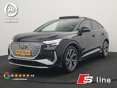 Audi Q4 e-tron - 50 Quattro S Line 77 kWh 300pk Dealer O.H. | Trekhaak Af Fabriek | Panodak | Adaptive Crui