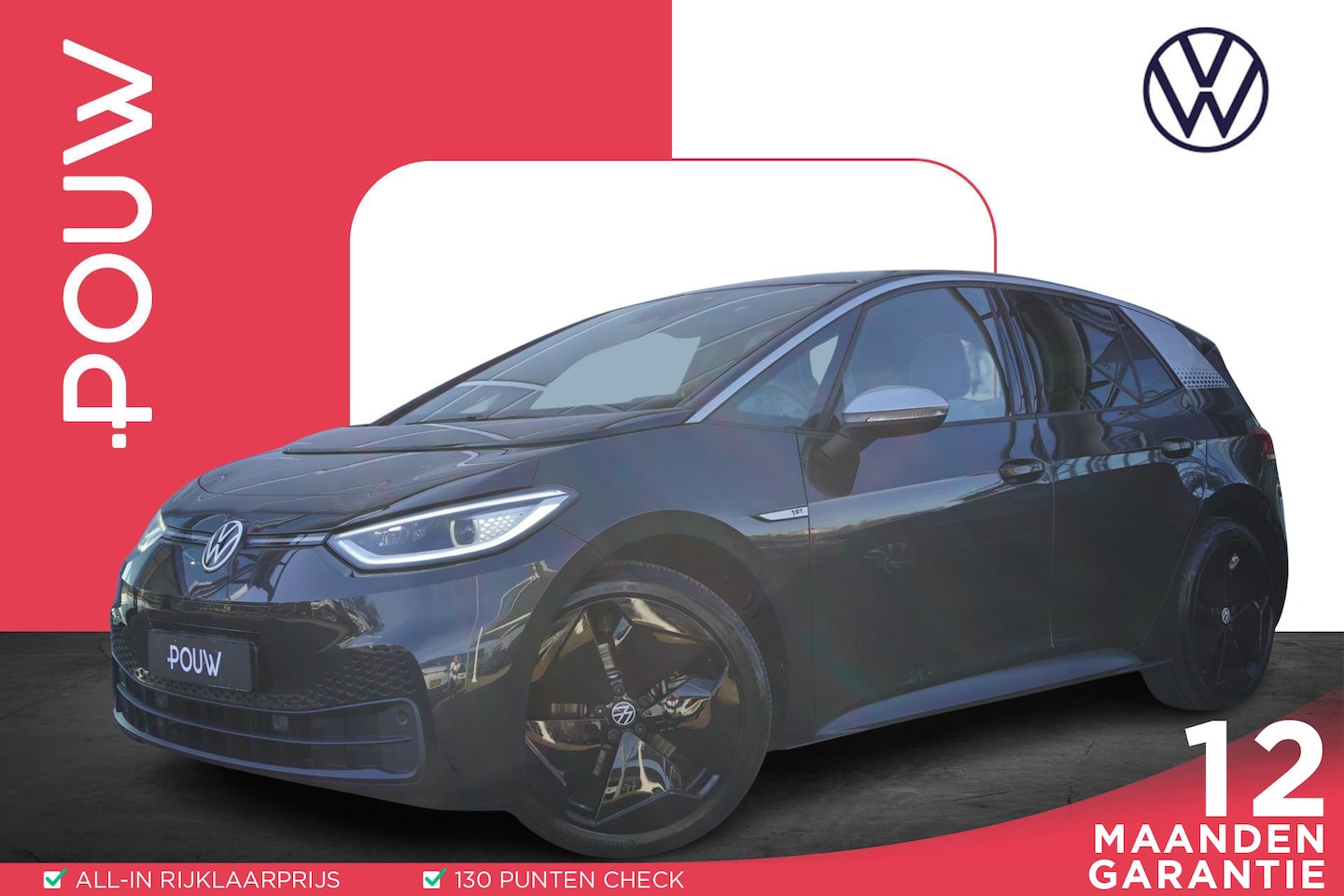 Volkswagen ID.3 - 204pk First Max 58 kWh | Panoramadak | Elektrische Stoelen | Headup | - AutoWereld.nl