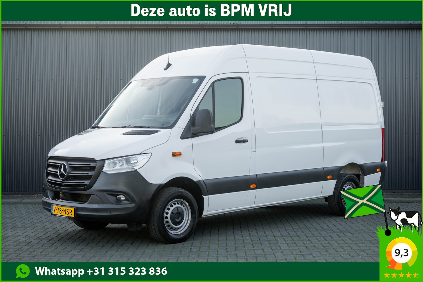 Mercedes-Benz Sprinter - 317 CDI L2H2 | Automaat | Mbux | 360° camera | Navi | Cruise | Climatronic - AutoWereld.nl