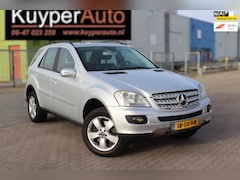 Mercedes-Benz M-klasse - 500 AUTOMAAT NED AUTO VOL LEDER TREKHAAK 4X4 NAVI PARKEERSENSOREN