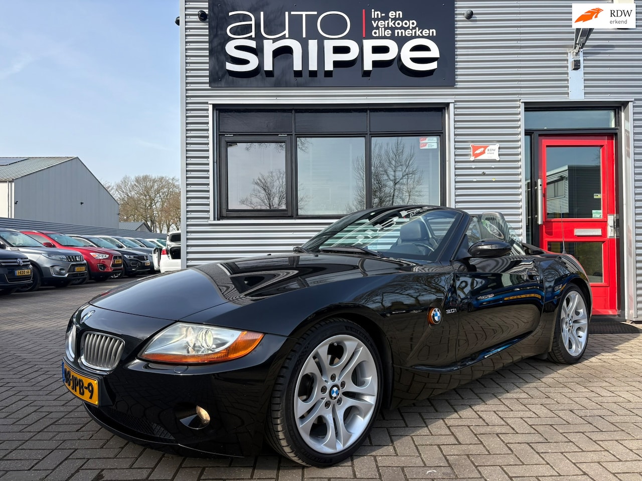 BMW Z4 Roadster - 3.0i 231 PK!-AUTOMAAT-VOLLEDER-XENON-STOELVERWARMING-PDC ACHTER-MEMORY SEAT-NAVI-CRUISECON - AutoWereld.nl