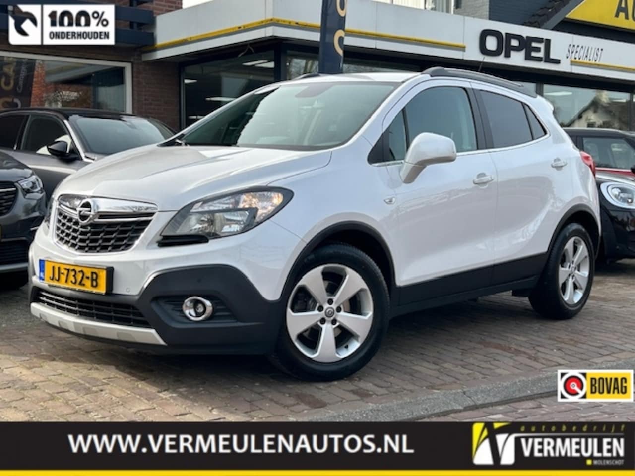 Opel Mokka - 1.4 Turbo 140PK Innovation + 17"/ Navi/ Clima/ Cruise/ Leder/ Winterpakket/ Camera/ NL aut - AutoWereld.nl