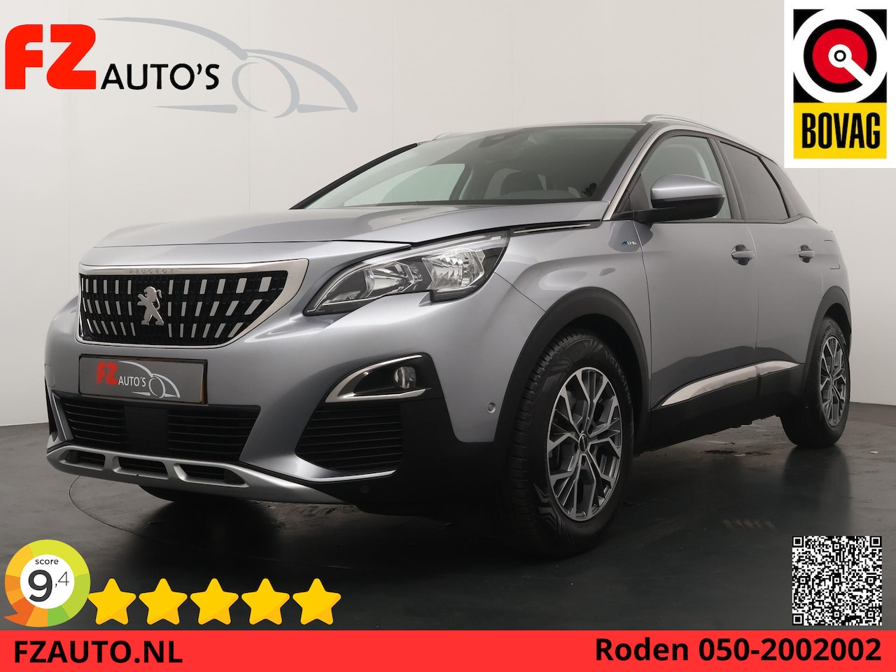 Peugeot 3008 - 1.6 HYbrid 225 Blue Lease Premium - Plug in Hybride - Automaat - Navigatie - Trekhaak - AutoWereld.nl