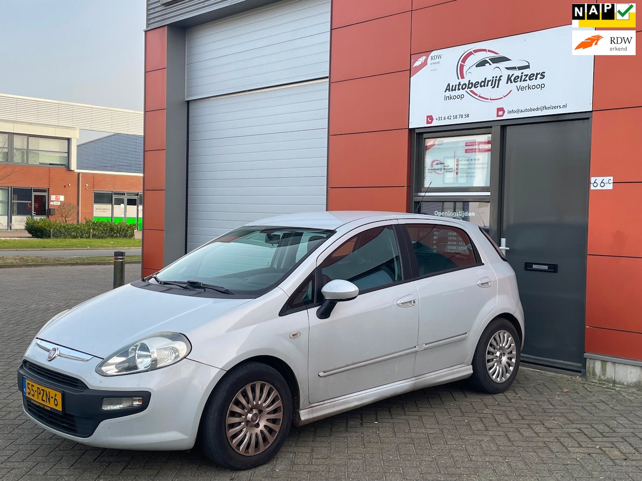 Fiat Punto Evo - 1.3 M-Jet Dynamic APK CRUISE AIRCO NAP - AutoWereld.nl