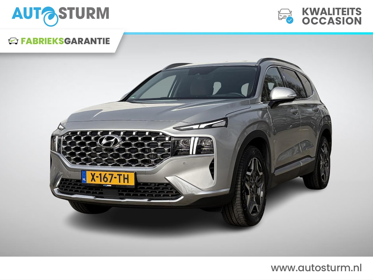 Hyundai Santa Fe - 1.6 T-GDI HEV Premium 1.6 T-GDI HEV Premium - AutoWereld.nl