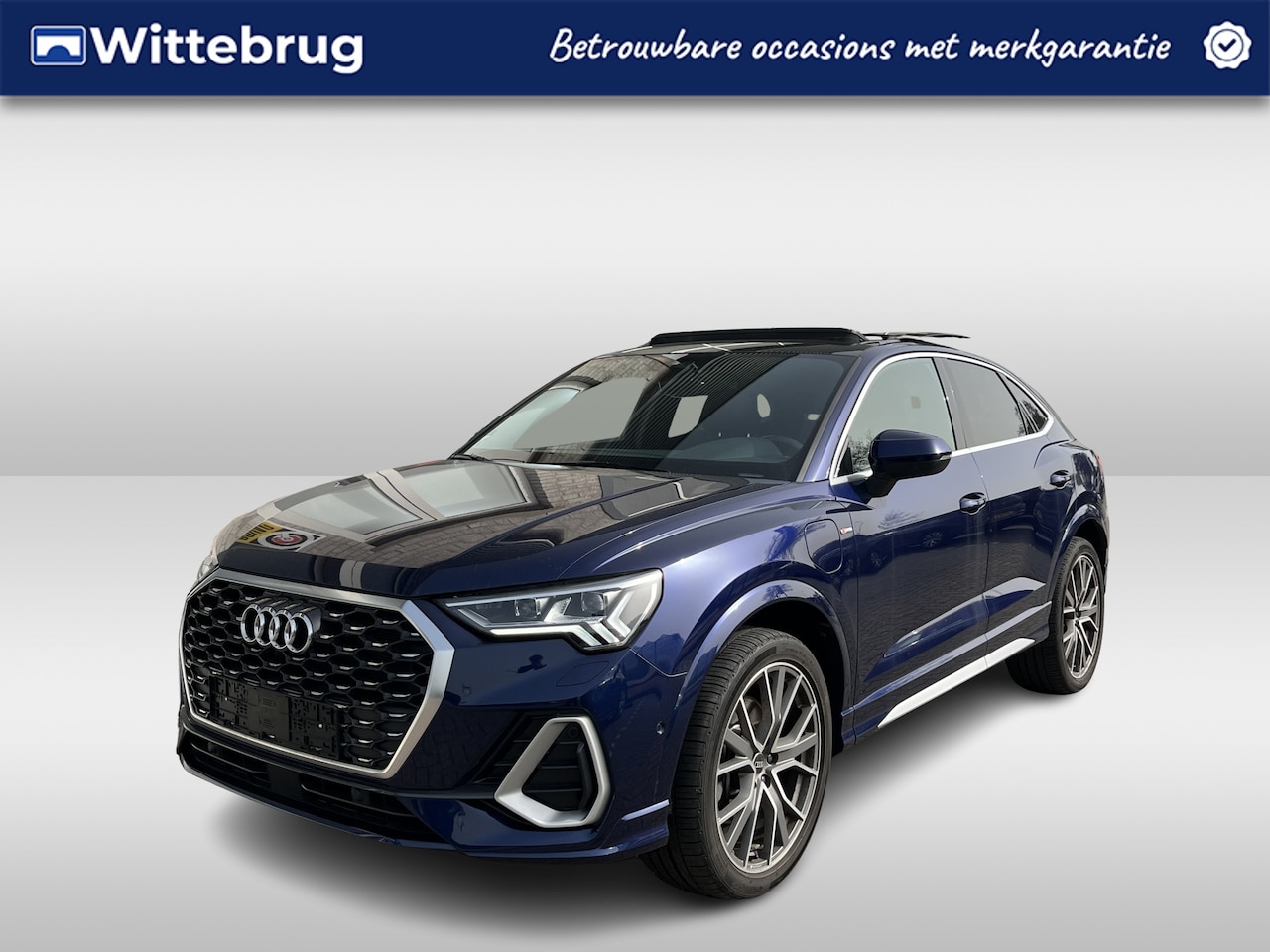 Audi Q3 Sportback - 45 TFSI e S-Line / AUTOMAAT/ 245 PK/ PANO/ SONOS/ ACC/ SMARTPHONE INTERFACE/ PARK.SENSOR.V - AutoWereld.nl
