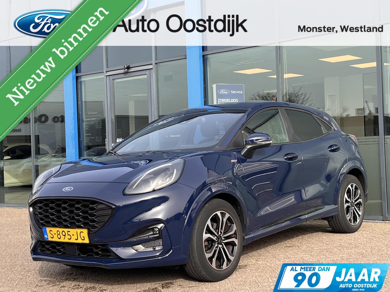Ford Puma - 1.0 EcoBoost Hybrid ST-Line 125PK Winterpack Cruise Camera Navi Climate Parkeersensoren Fu - AutoWereld.nl