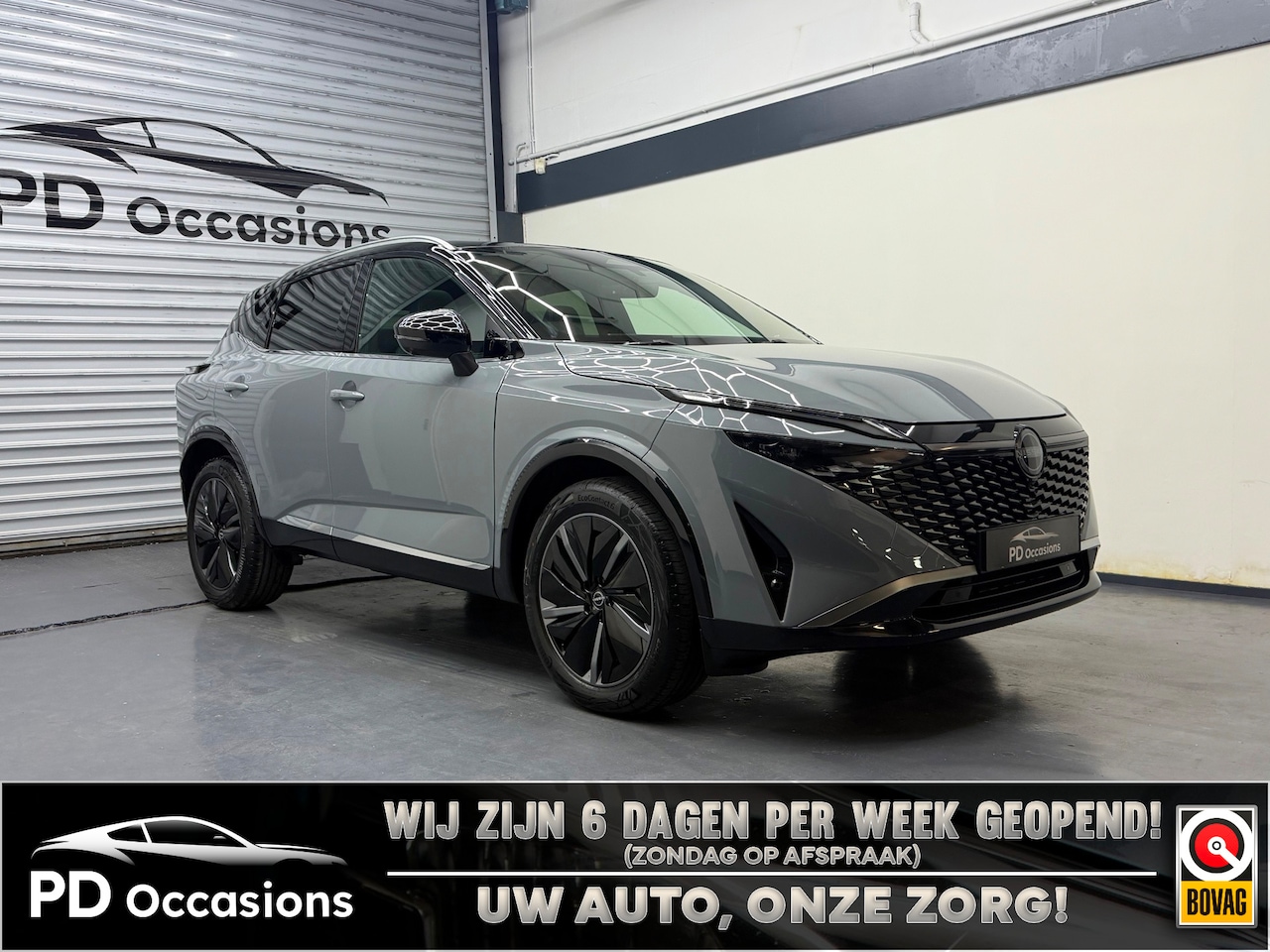 Nissan Qashqai - 1.3 MHEV Xtronic Tekna Plus 158PK - Pano - Memory - Massage - (360) Camera - AutoWereld.nl