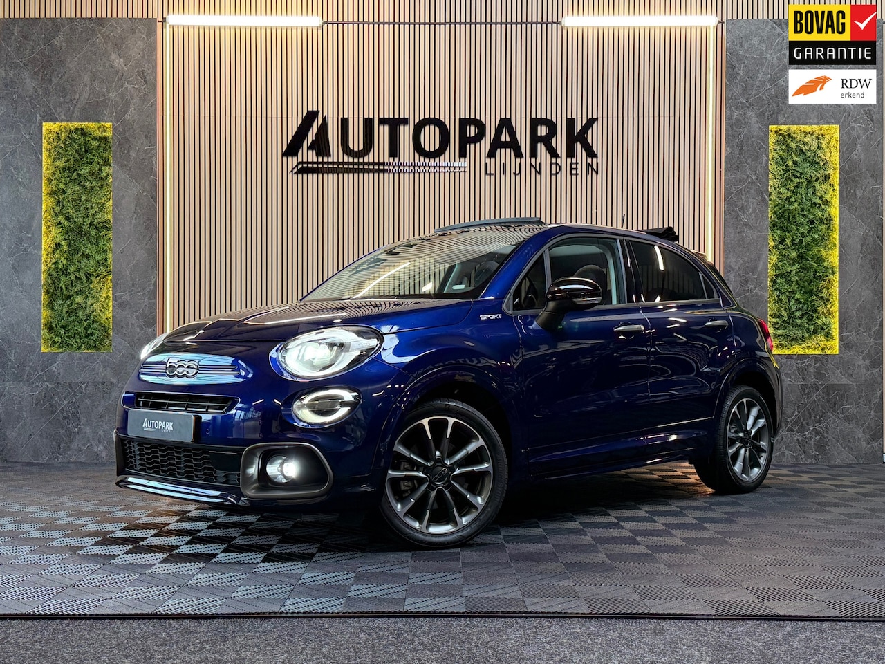 Fiat 500 X - 1.5 Hybrid Sport |Cabrio| Keyless | Camera | Halfleder | Automaat | Lane Assist |CARPLAY|B - AutoWereld.nl