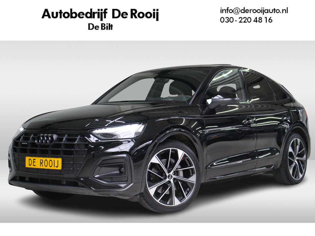 Audi Q5 Sportback - 2.0 TFSI e-hybrid quattro Advanced edition Panoramadak | Leder | 21" Velgen | H.U.D. | 100 - AutoWereld.nl