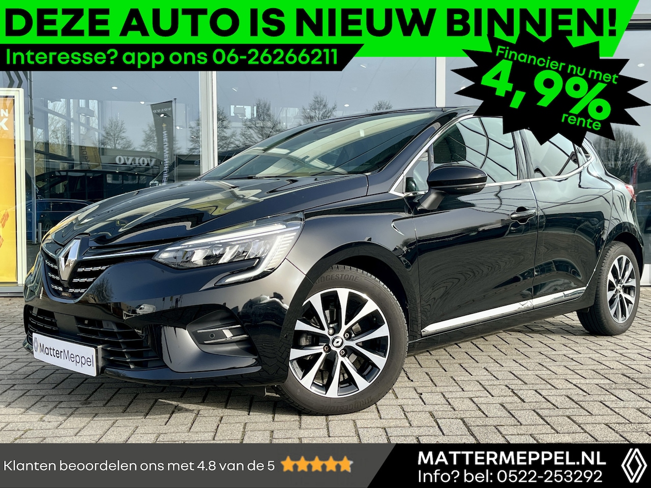 Renault Clio - 1.0 TCe 90 Techno | Trekhaak | Achteruitrijcamera | Parkeersensoren V+A | Navigatie | Clim - AutoWereld.nl