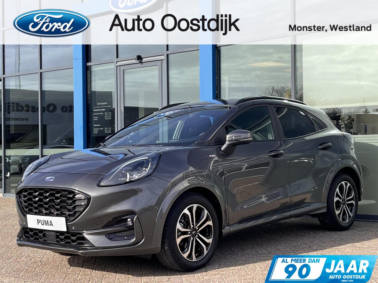 Ford Puma - 1.0 EcoBoost Hybrid ST-Line 125PK Automaat Winterpack Cruise Camera Parkeersensoren Climat - AutoWereld.nl