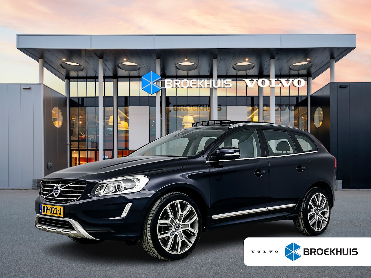 Volvo XC60 - T5 AWD Polar+ | 20" Polestar Velgen | Leder | Trekhaak | Panoramadak | Elektr. verst. Stoe - AutoWereld.nl