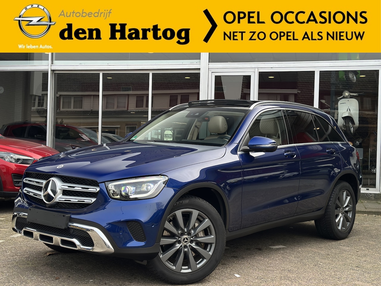 Mercedes-Benz GLC-klasse - 300e 4MATIC Premium Leder/Panorama dak/Burmester/360 camera. - AutoWereld.nl
