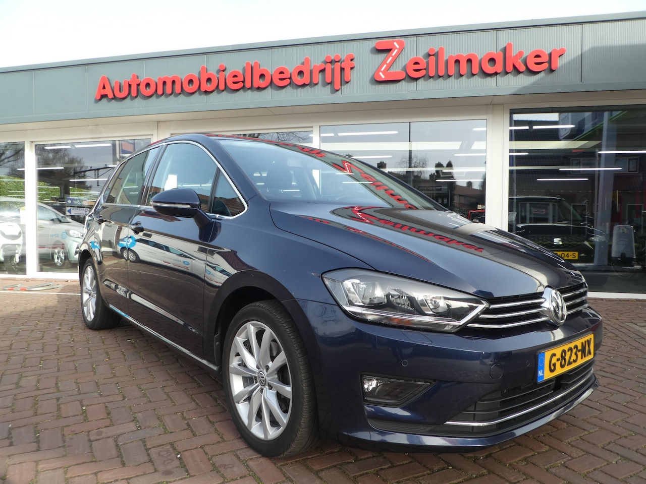 Volkswagen Golf Sportsvan - 1.4 TSI Highline Clima, Pano-/schuifdak, Alcantara, LM Velgen, Andoird Auto - AutoWereld.nl
