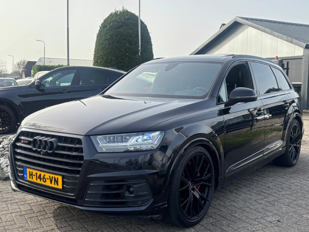 Audi Q7 SQ7 - 4.0 TDI V8 2017 Zwart BTW Panodak Btw Auto - AutoWereld.nl