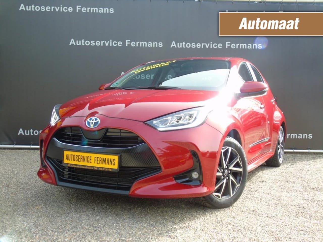 Toyota Yaris - 1.5 Hybride Team aut. - 2022 - 59DKM - Camera - AutoWereld.nl