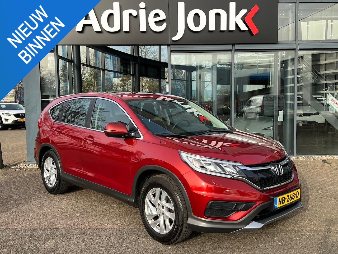 Honda CR-V - 2.0 Comfort TREKHAAK | TREKGEWICHT 1700kg | NAVIGATIE | STOEL VERWARMING | CLIMATE CONTROL - AutoWereld.nl