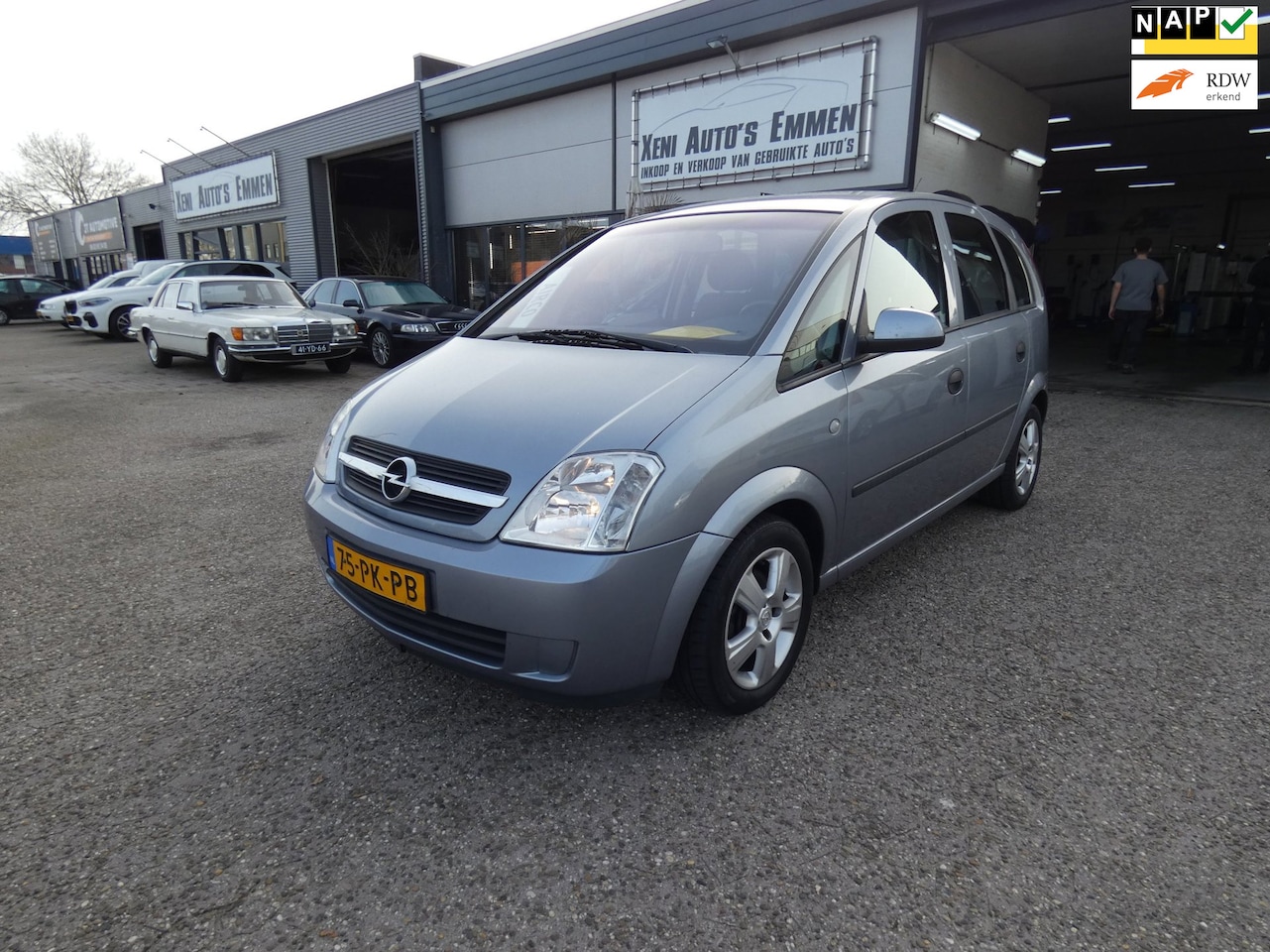 Opel Meriva - 1.6-8V Maxx|Airco|Nw.APK|LM-Velgen|Trekhaak - AutoWereld.nl