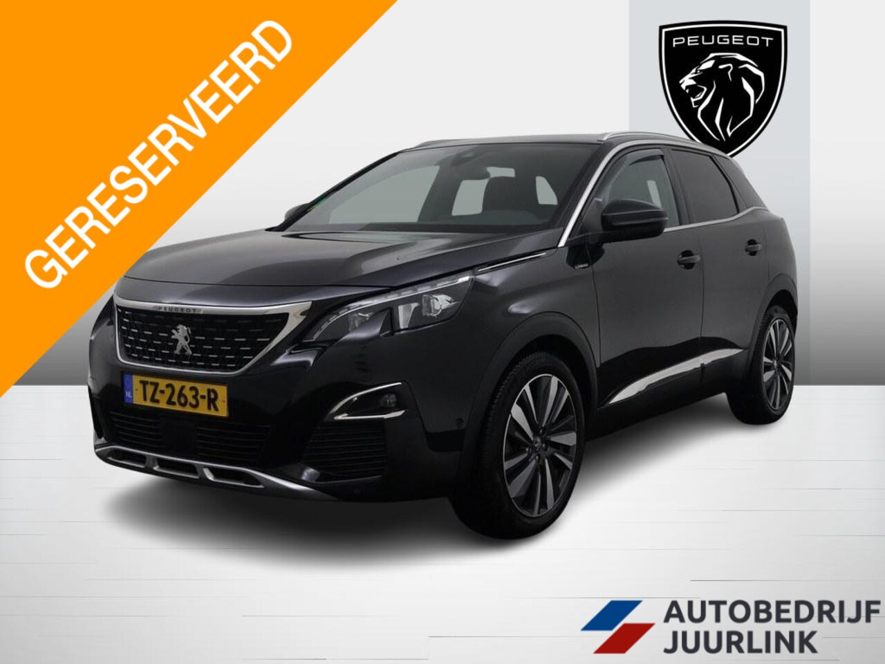 Peugeot 3008 - 1.6T 180pk GT Line Automaat Navi/Camera/Ecc/Led /Blindspot/El.Klep - AutoWereld.nl