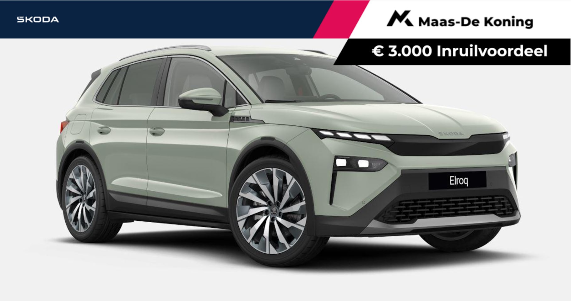 Skoda Elroq - 85 Business Edition | 21'' inch Velgen Supernova | Trekhaak wegklapbaar | Winter pakket | - AutoWereld.nl