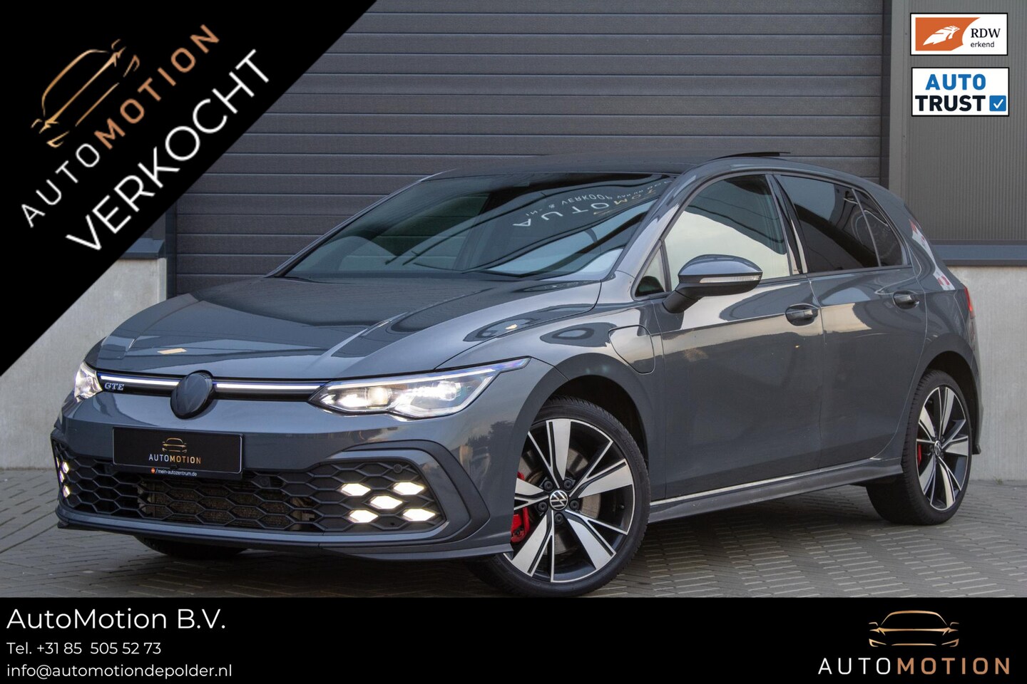 Volkswagen Golf - 1.4 eHybrid GTE PANO IQ LIGHTS CAMERA ACC - AutoWereld.nl