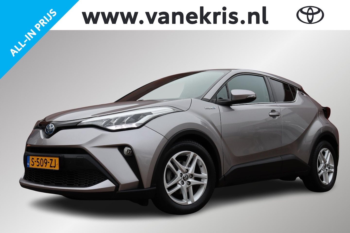 Toyota C-HR - 1.8 Hybrid Dynamic 1.8 Hybrid Dynamic, Parkeersensoren, Navi, Apple CarPlay / Android Auto. - AutoWereld.nl