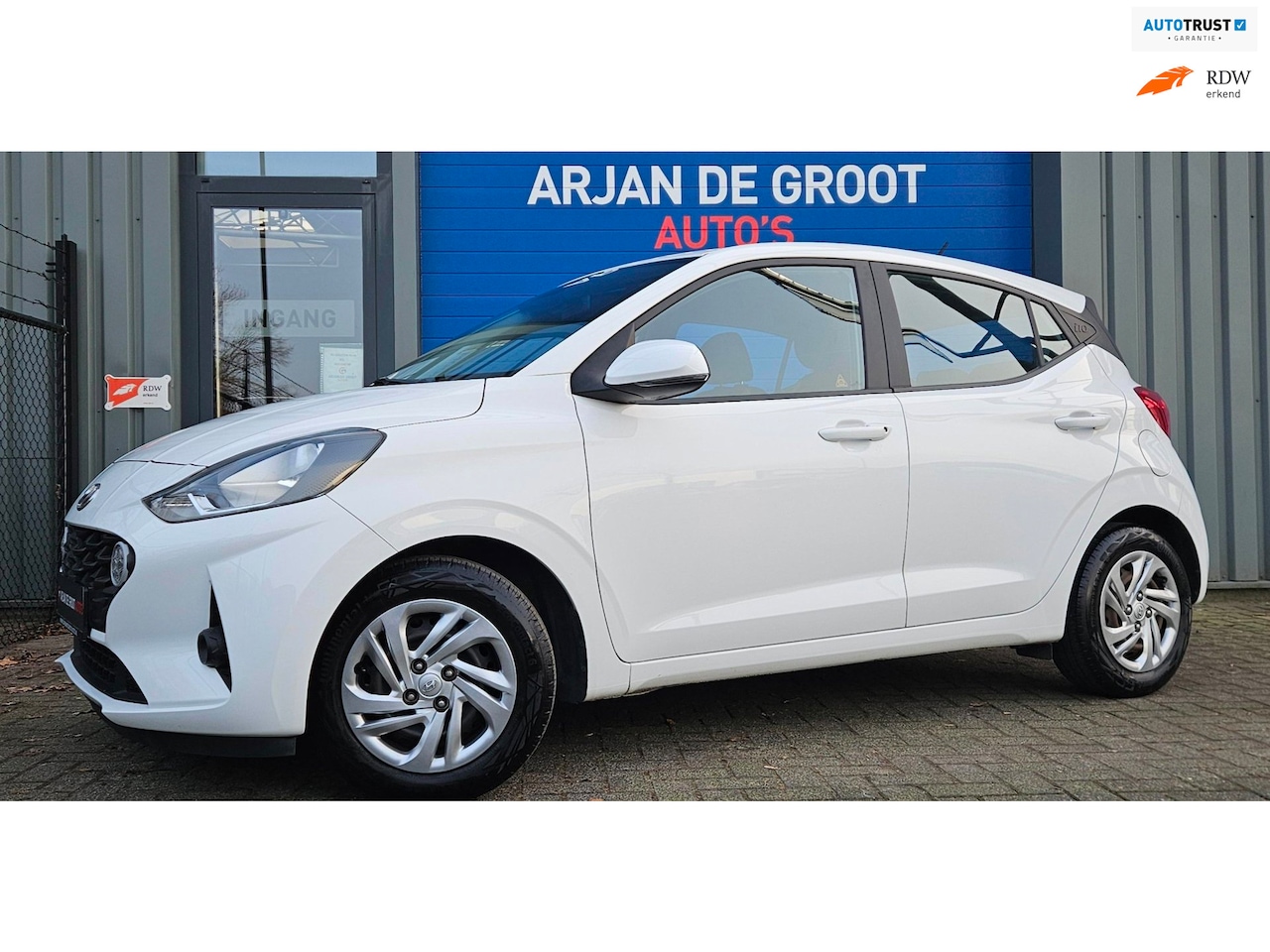 Hyundai i10 - 1.0 AUTOMAAT 5-zits Airco Carplay Elec pakket Garantie - AutoWereld.nl