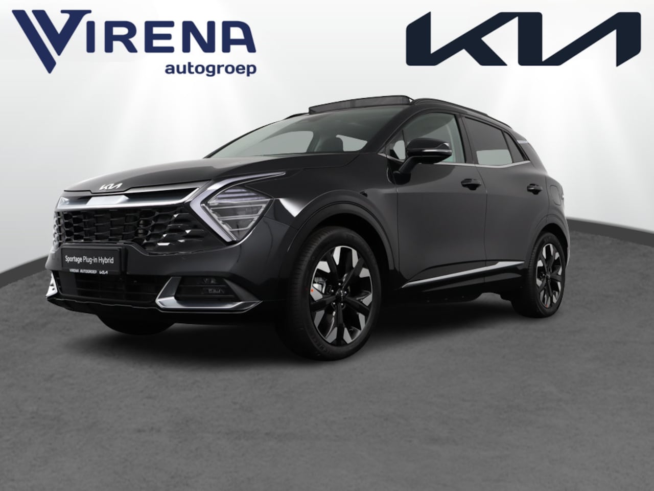Kia Sportage - 1.6 T-GDi Plug-in Hybrid AWD DynamicPlusLine - Stoel-/stuurverwarming - Panoramadak - Navi - AutoWereld.nl
