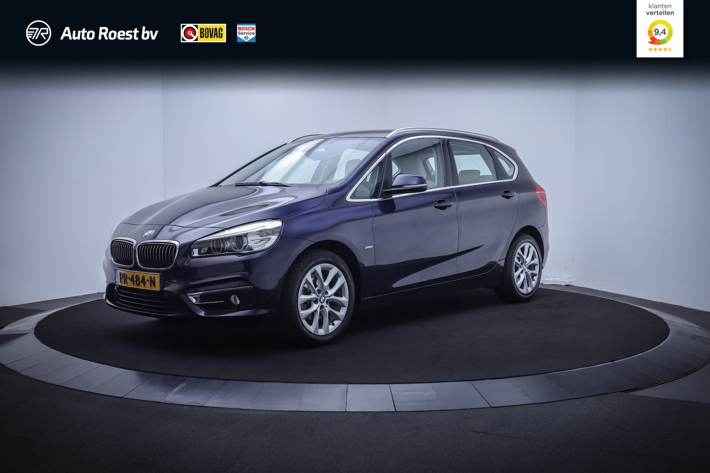BMW 2-serie Active Tourer - 218iA High Executive FULL LED | HEAD UP | LEDER | STOELVERW | NAVI | CLIMA | PDC V+A | ELE - AutoWereld.nl