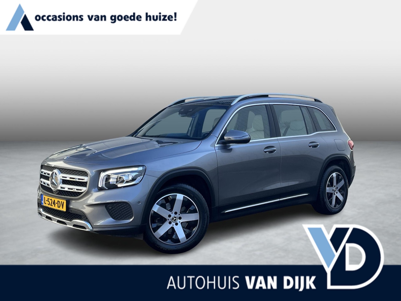 Mercedes-Benz GLB - 200 Business Solution Luxury | NL Auto/1e Eig./Voll.Historie/Navi/Clima/Cruise/Camera/Trek - AutoWereld.nl