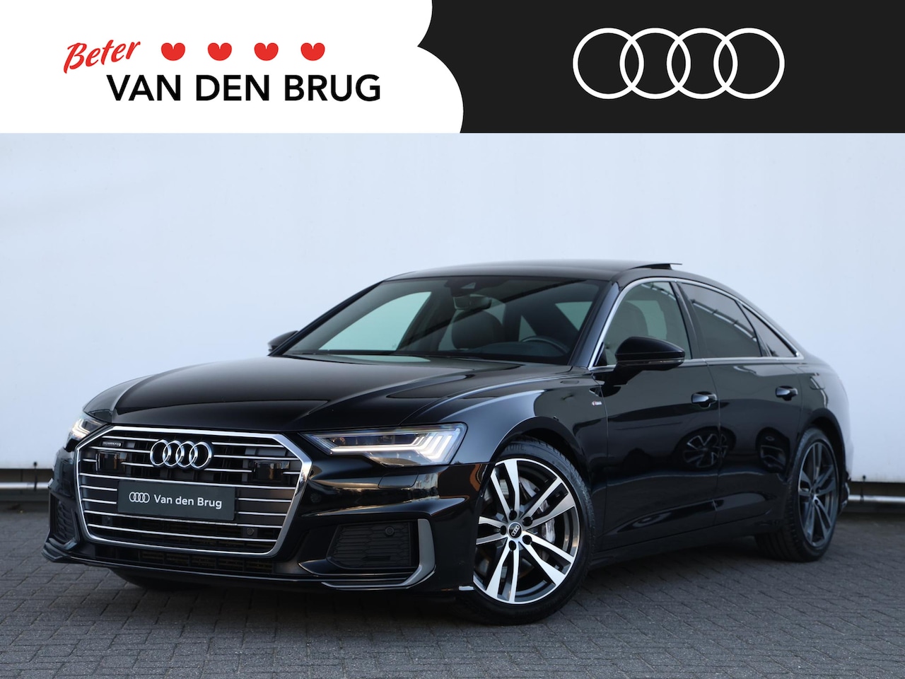 Audi A6 Limousine - 50 TFSI e quattro S edition 299pk | Pano | B&O | HUD | Stoelverwarming | Camera | HD Matri - AutoWereld.nl