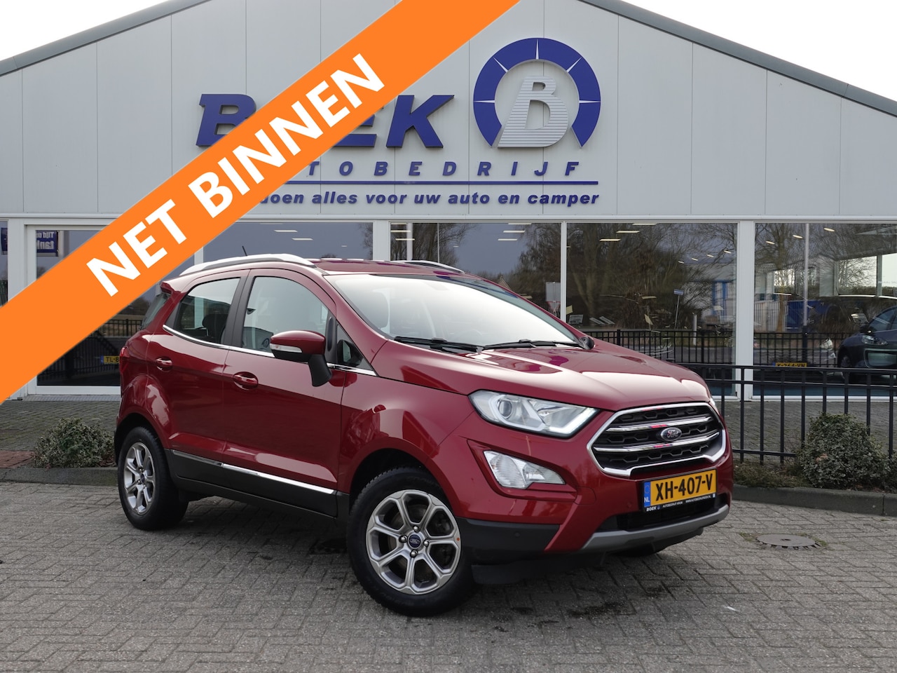 Ford EcoSport - 1.0 EcoBoost 125PK Titanium TREKH. | H-LEER | WINTER PACK | NAVI | CAMERA + PDC - AutoWereld.nl
