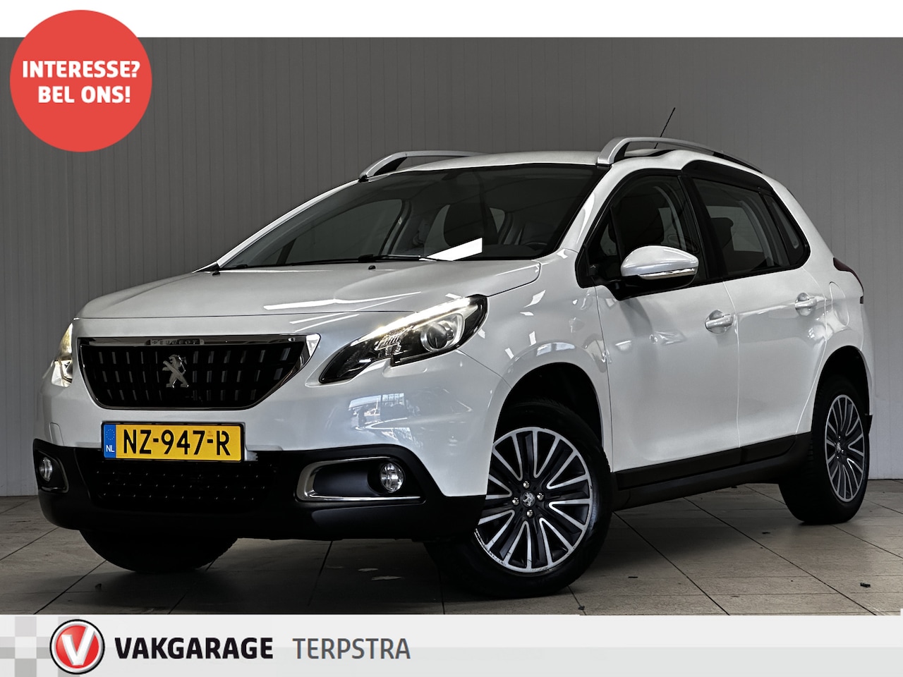 Peugeot 2008 - 1.2 PureTech Active/ Apple + Android/ DAB+/ Navi/ Airco/ Cruise/ Elek. pakket/ Isofix/ Blu - AutoWereld.nl