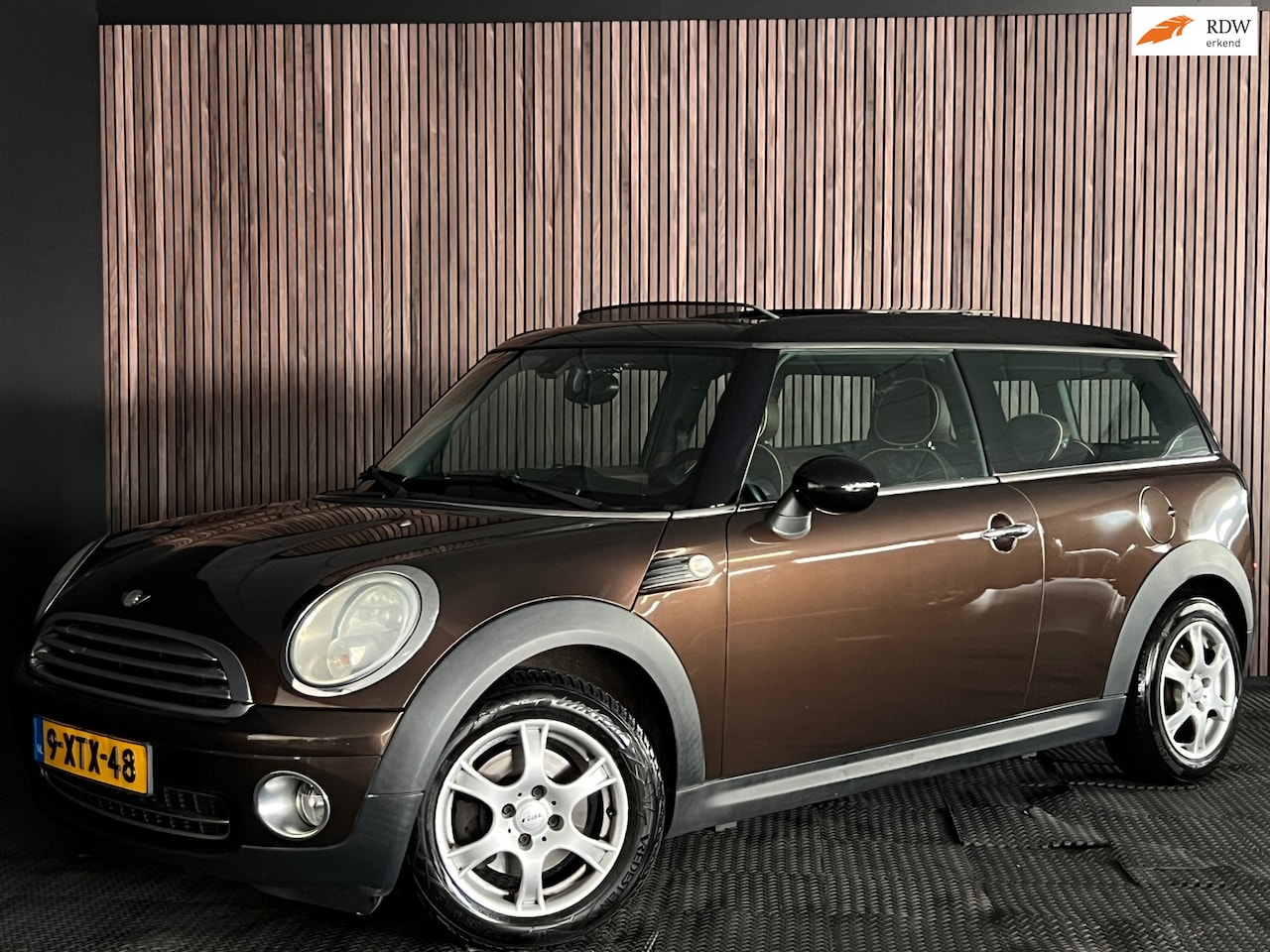 MINI Clubman - Mini 1.6 Cooper STOELVERWARMING/PANORAMADAK/LEER/PDC/ELEKTRISCH PAKKET - AutoWereld.nl