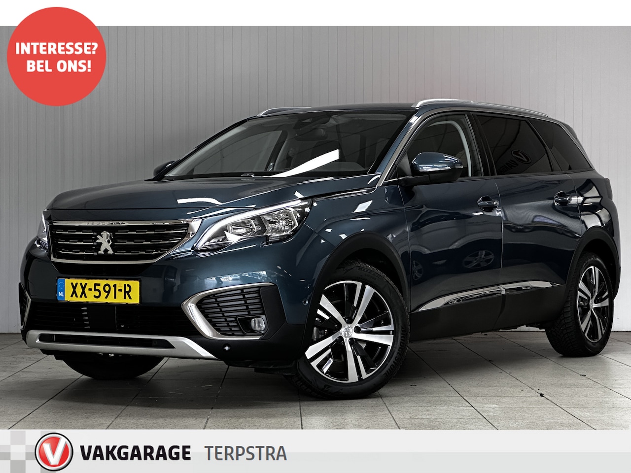 Peugeot 5008 - 1.6 BlueHDI Blue Lease Allure/ D-Riem verv: 163.000 KM!/ Automaat!/ Virtual Cockpit/ 7-Per - AutoWereld.nl