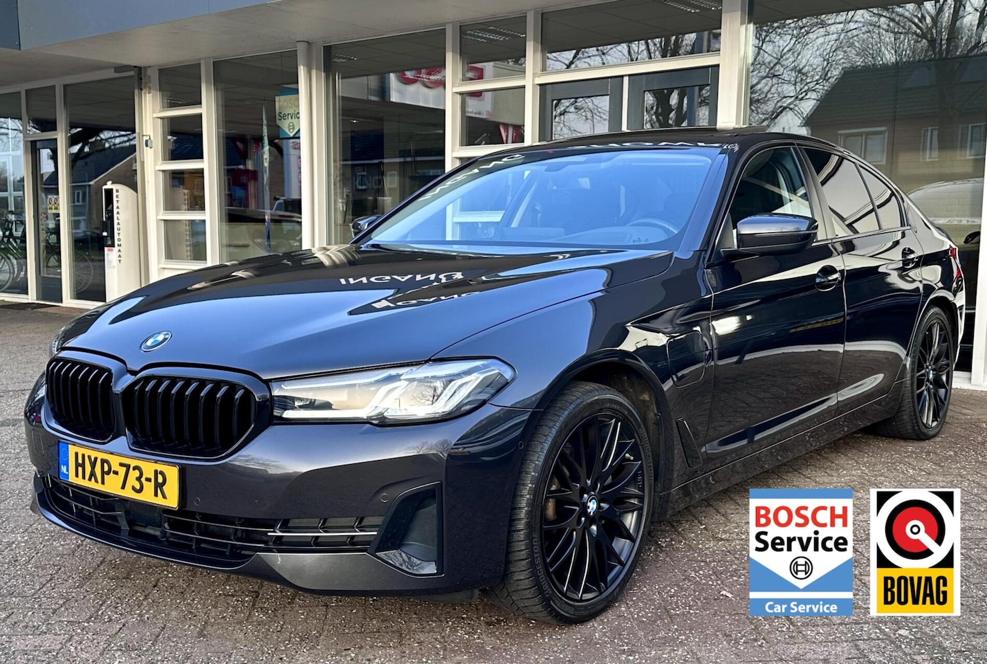 BMW 5-serie - 530e High Executive Led, Pano, Camera, ACC, Carplay, LM.. - AutoWereld.nl