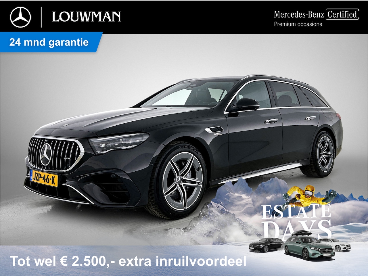 Mercedes-Benz E-klasse Estate - Mercedes-AMG 53 4MATIC+ | Trekhaak | Burmester® | Distronic | Memory | 360° Camera | Keyle - AutoWereld.nl