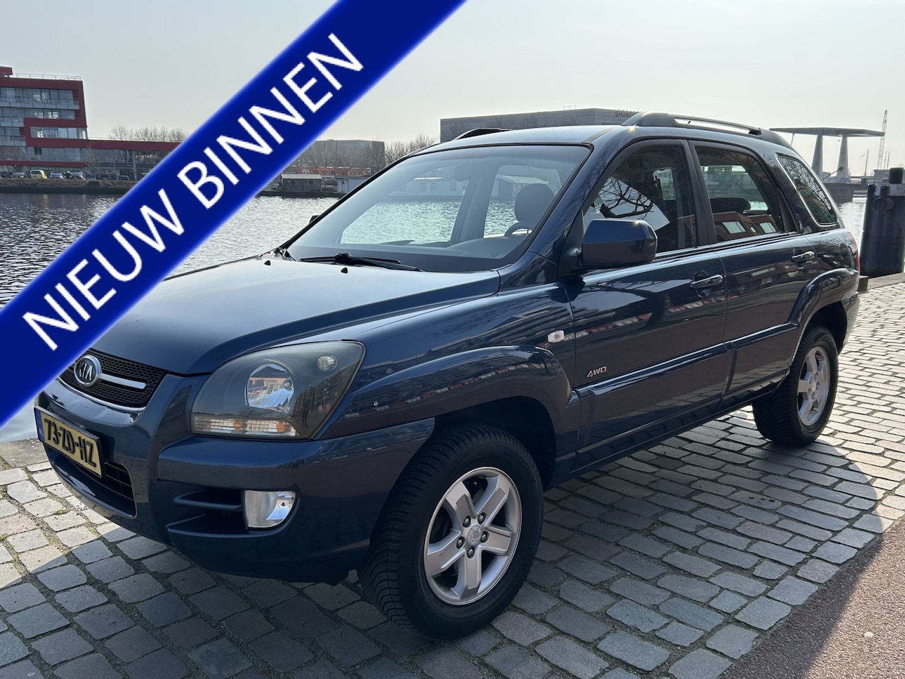 Kia Sportage - 2.0 CVVT Adventure 4WD nieuwe apk airco keurige auto - AutoWereld.nl