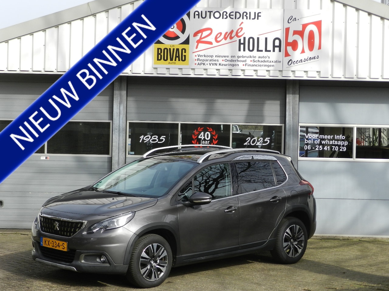 Peugeot 2008 - 1.2 81KW 110PK PureTech Allure Apple en Android Half Leer Panodak - AutoWereld.nl