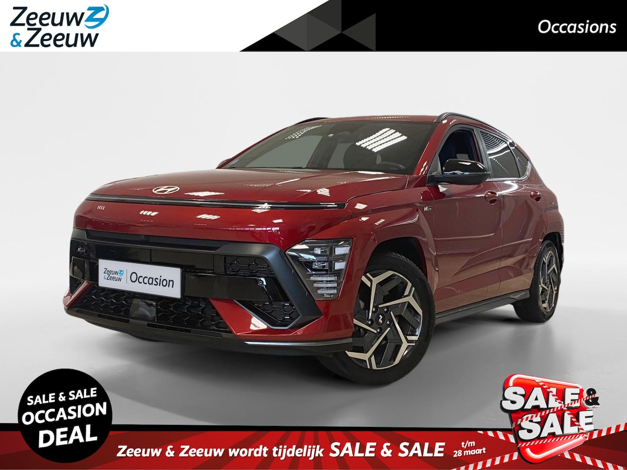 Hyundai Kona - 1.6 HYBRID | N-LINE | TREKHAAK | 4 SEIZOENBANDEN | NL-AUTO | - AutoWereld.nl