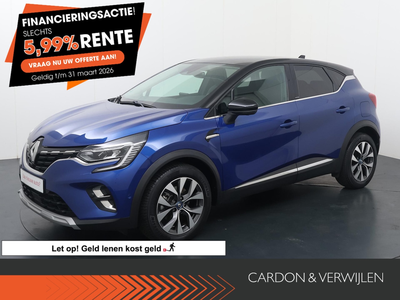 Renault Captur - 1.6 E-Tech Plug-in Hybrid 160 Intens | 160 PK | SoH 82% | Automaat | Climate control | Ach - AutoWereld.nl