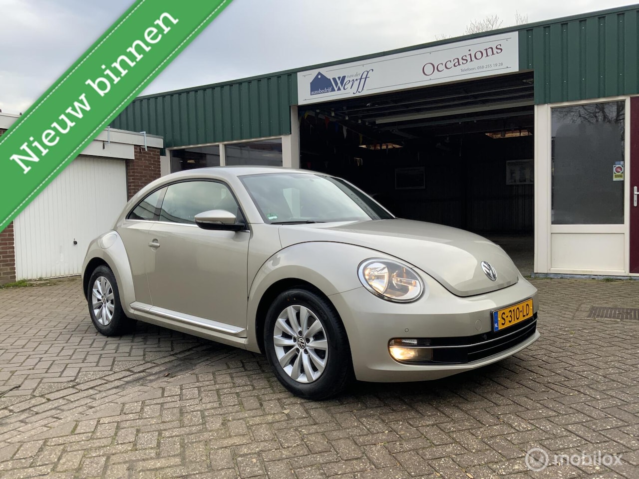 Volkswagen Beetle - 1.2 TSI,Airco,Stoelverw,Mistlampen,Lmvelgen. - AutoWereld.nl